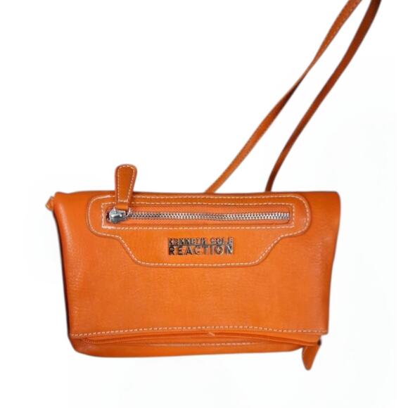 Kenneth Cole Reaction Red Crossbody Bag Adjustable Shoulder Strap - Picture 1 of 4